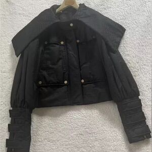 Gucci GG Women’s Black Hooded Hoodie Jacket